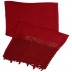 Designer Net Stole- Ruby Red